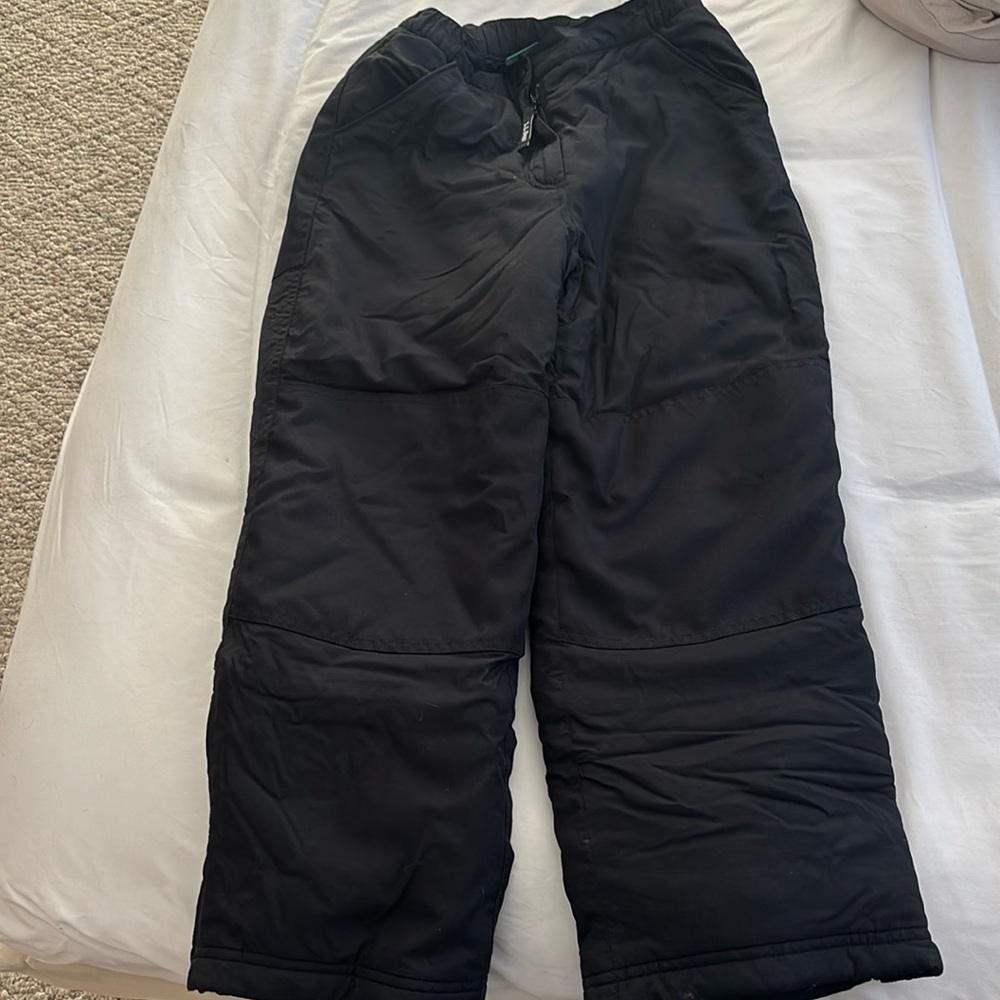 L.L. Bean Kid Insulated Snow Pants- Size 10